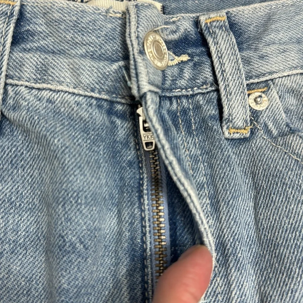 Free People We The Free Ghost Town‎ Denim Shorts 100% Cotton Blue Size 26